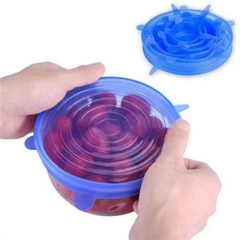 6 pieces Reusable Silicone Lids - Image 8