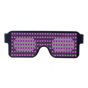 Flash Rechargeable Luminous LED Light Glasses - Image 10