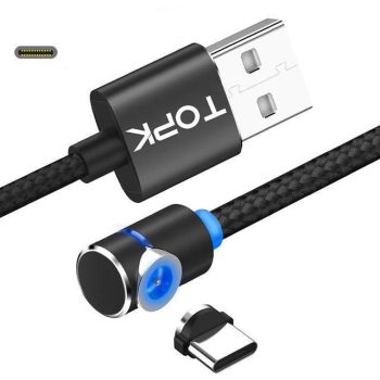 360° Phone Magnetic LED Charging Cable - Image 3