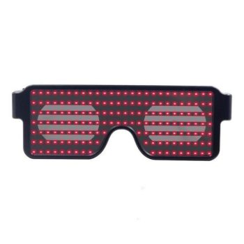 Flash Rechargeable Luminous LED Light Glasses - Image 6