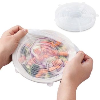 6 pieces Reusable Silicone Lids - Image 7