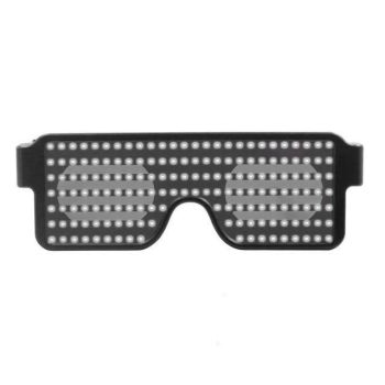 Flash Rechargeable Luminous LED Light Glasses - Image 7