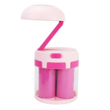 LED Salt Water Chemical Powered Night Light Portable Desk Lamp - Image 3