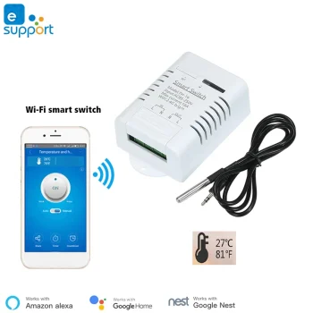 Smart TH16 Wifi Switch Monitoring Temperature Humidity - Image 5