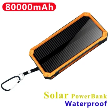 80000 mAh Solar Power Bank